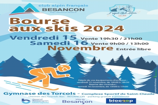 BOURSE AUX SKIS