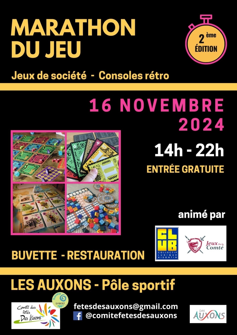 Marathon du jeu des Auxons