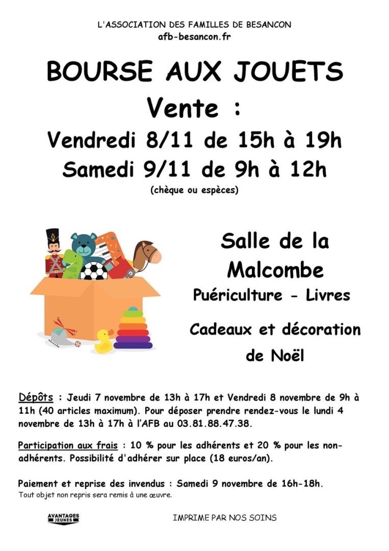 Bourse aux jouets