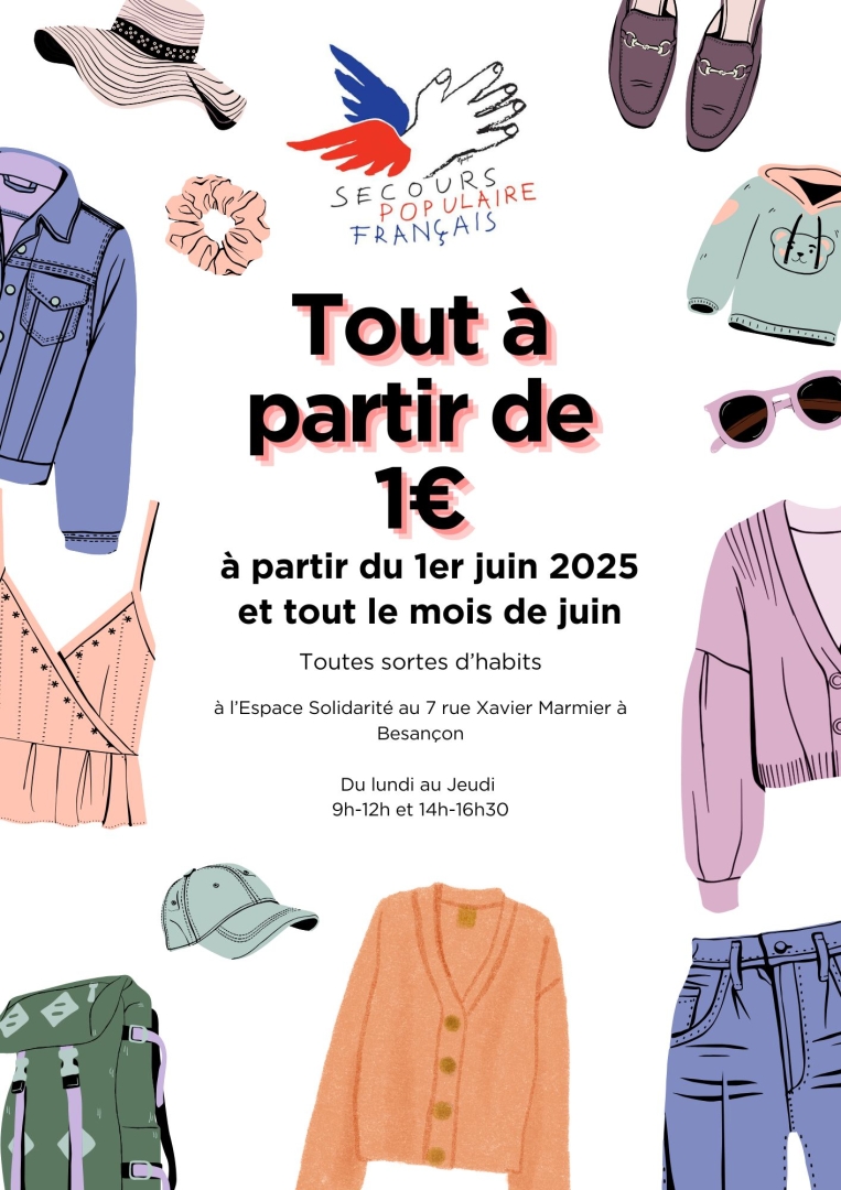 Vente à partir de 1 €